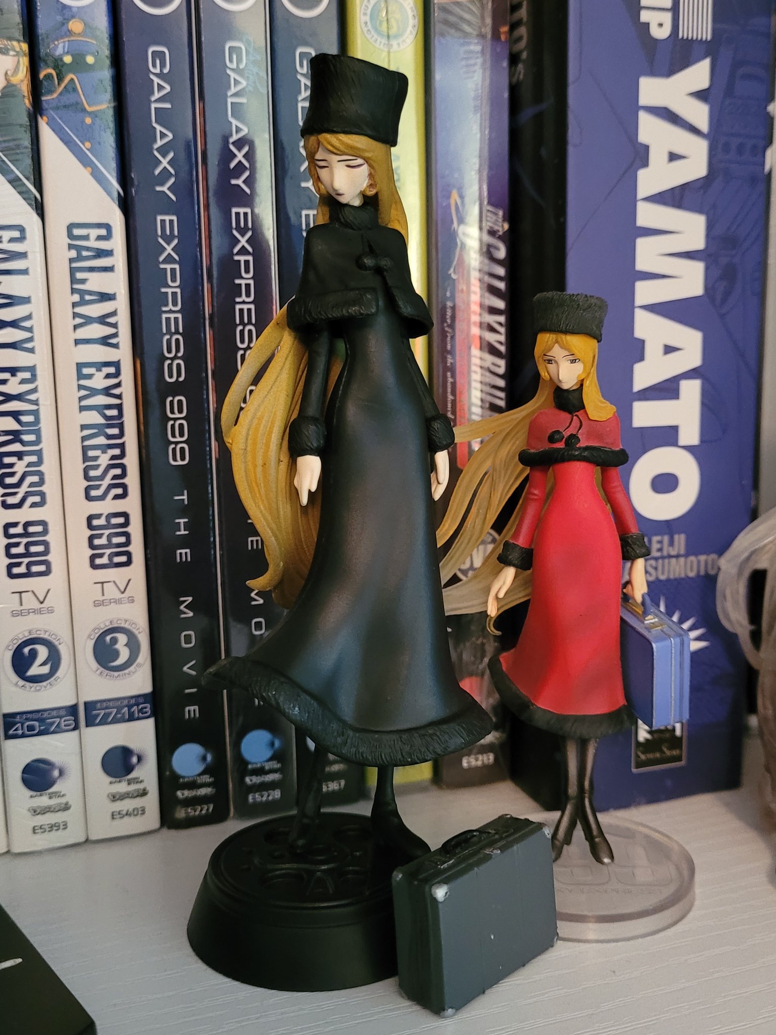 Two Maetel Figures