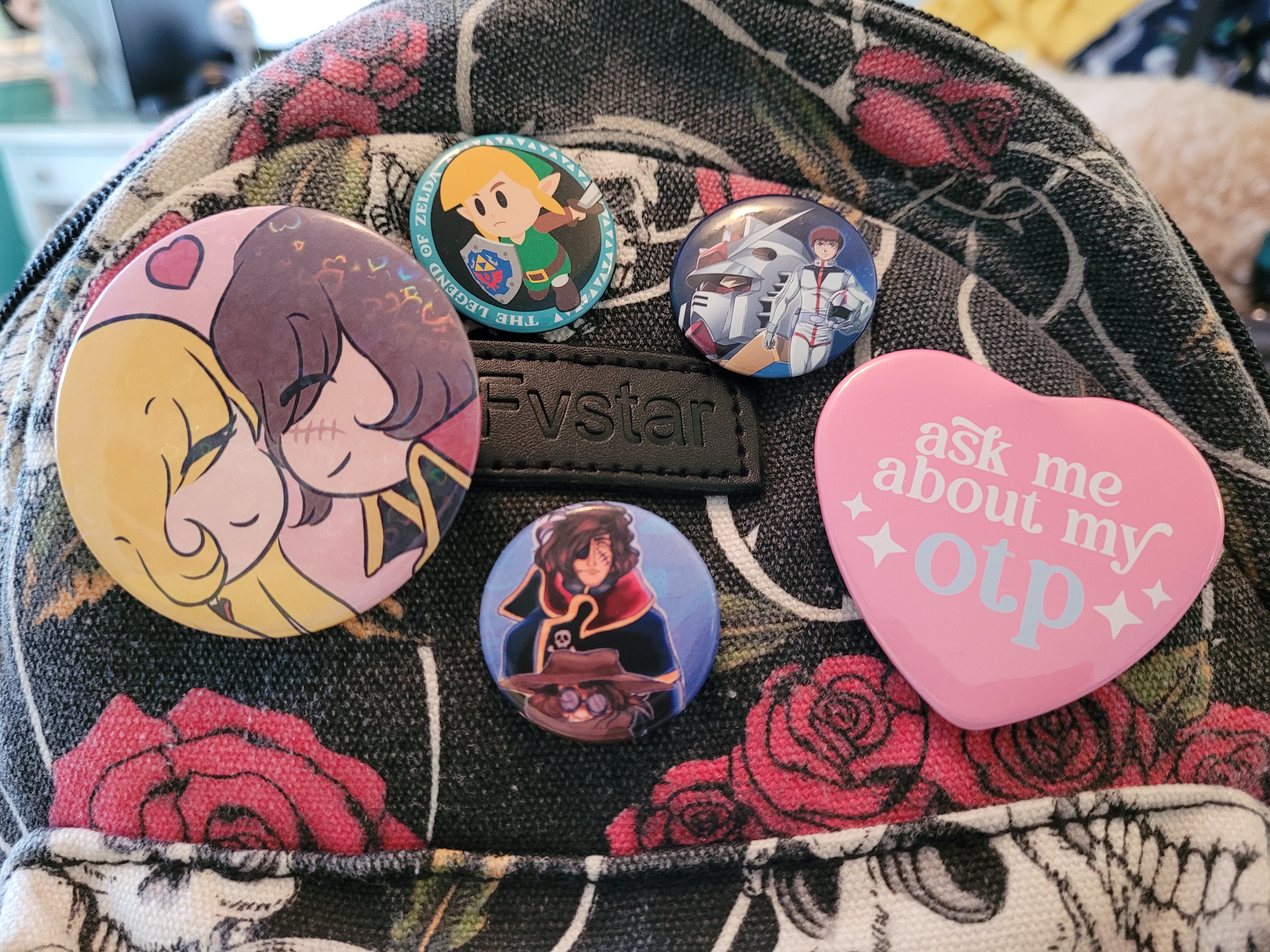 Pins on my bag