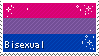 The Bisexual Flag with the text Bisexual