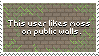 This user likes moss on public walls